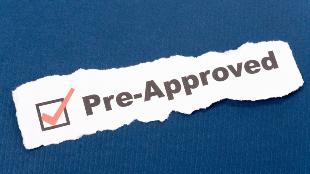 mortgage Pre-approved